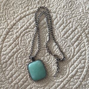 Lucky Brand Chunky Silver Necklace